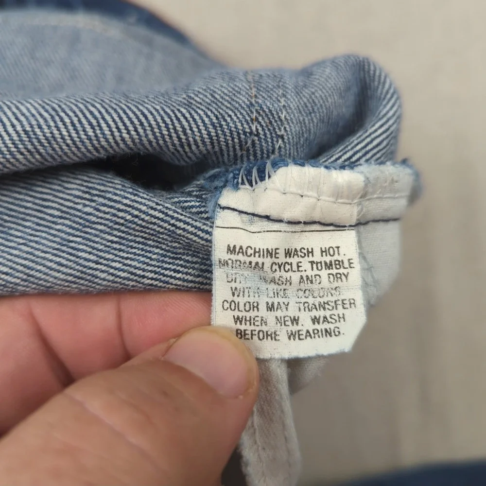 Levis tag says