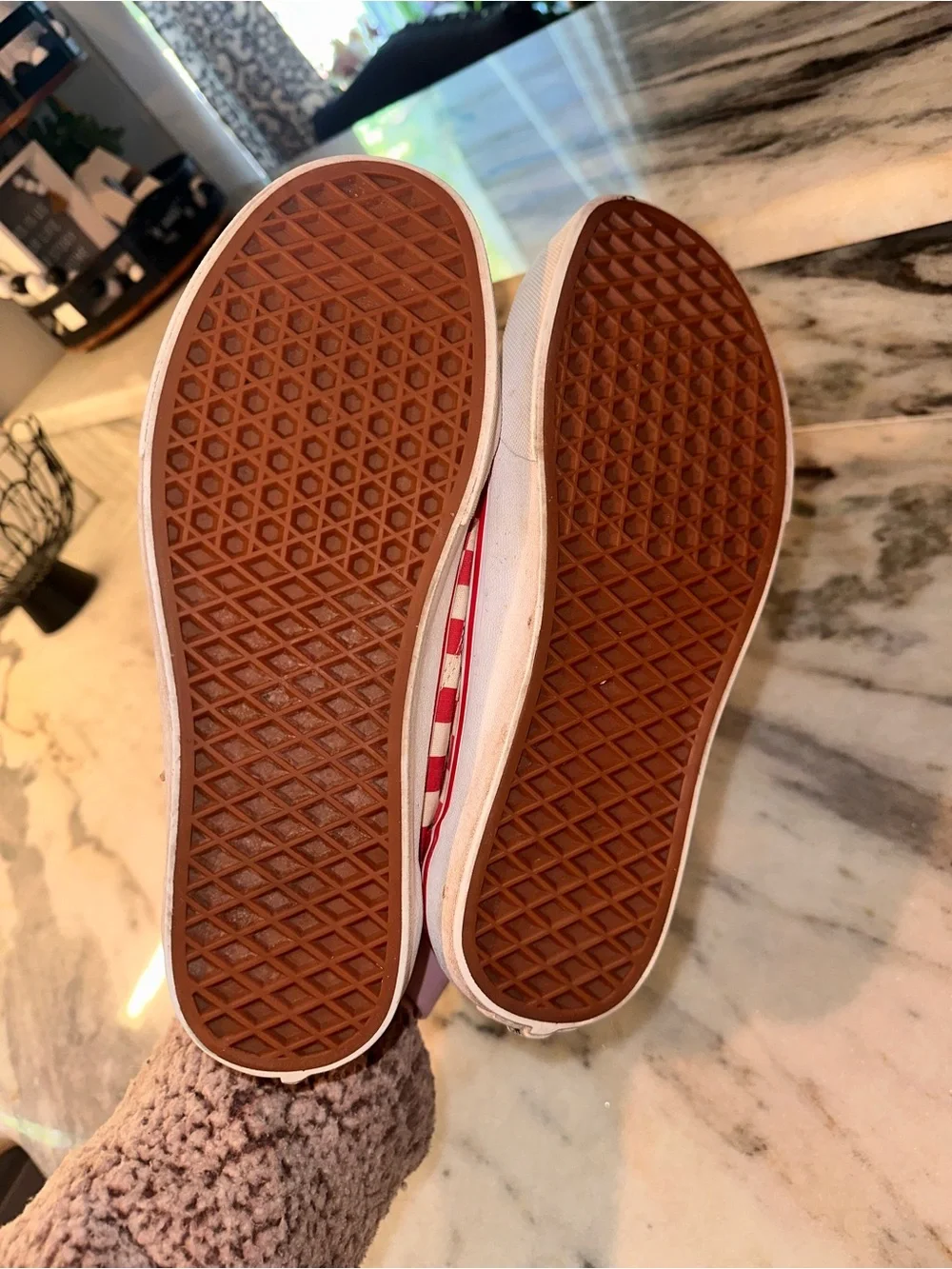 Vans classic red