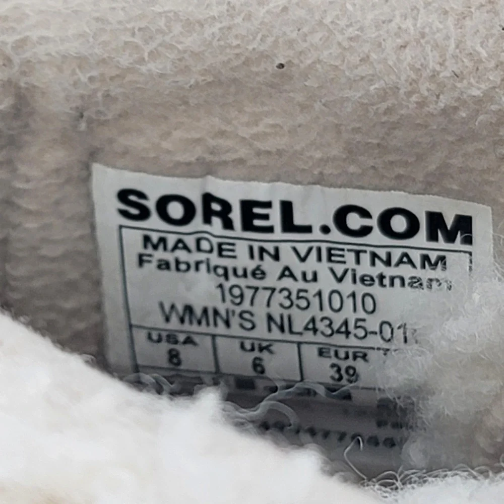 Sorel black suede