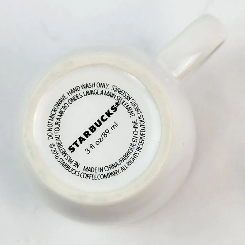 Starbucks top diameter