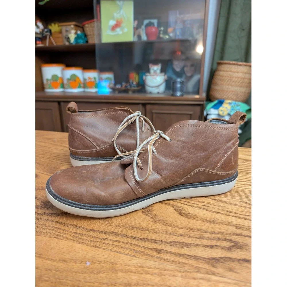 Merrell Brown Sugar Leather Chukka Boots Womens 9 Brown J02056‎ Ankle Boots