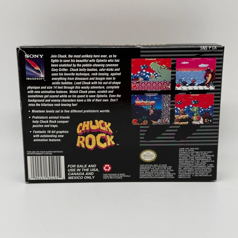 Sony Imagesoft chuck rock
