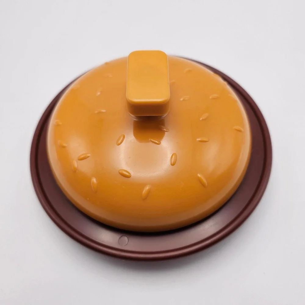 Charcoal Companion Burger Butter Dish Cover Lid Base 2005‎ Kitchenware