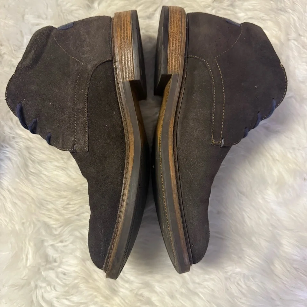Gino Rossi Brown Men’s Suede Leather Chukka Boots Size 9