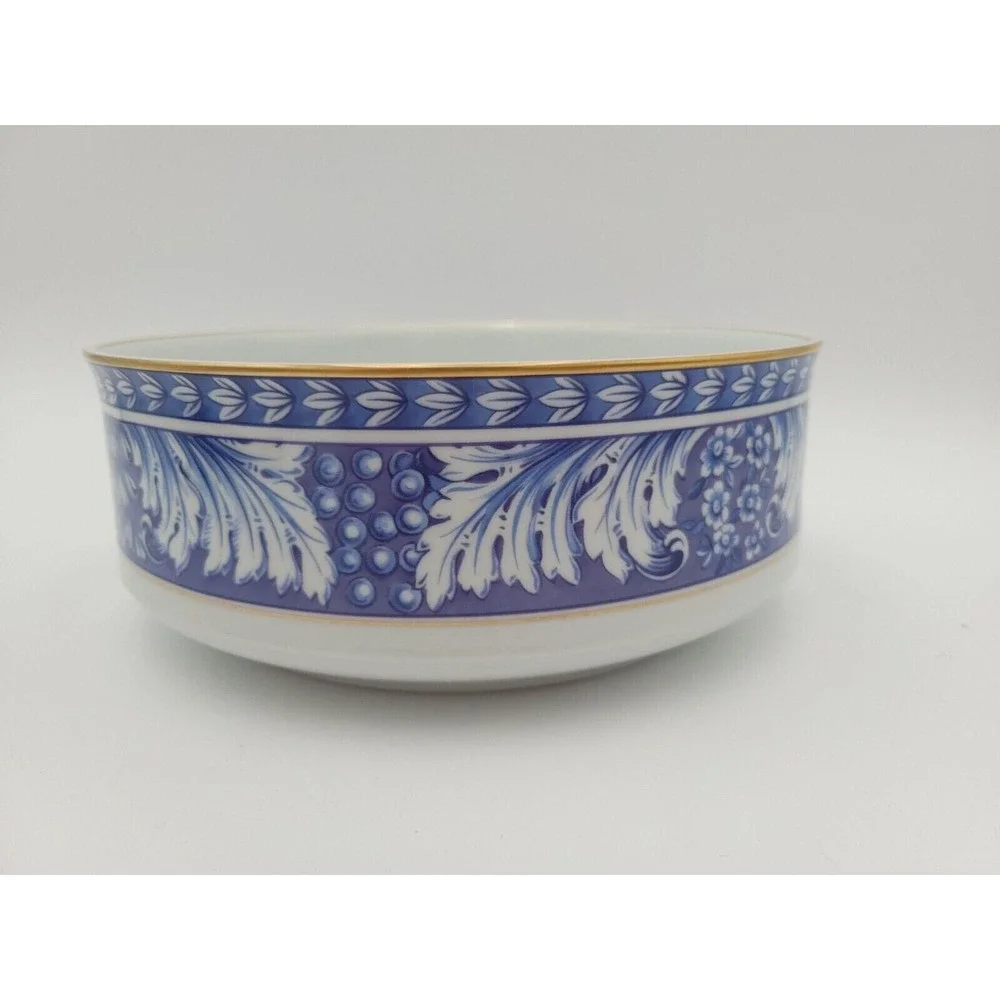 Vtg Block Spal Obidos Porcelain Vegetable Serving Bowl 9