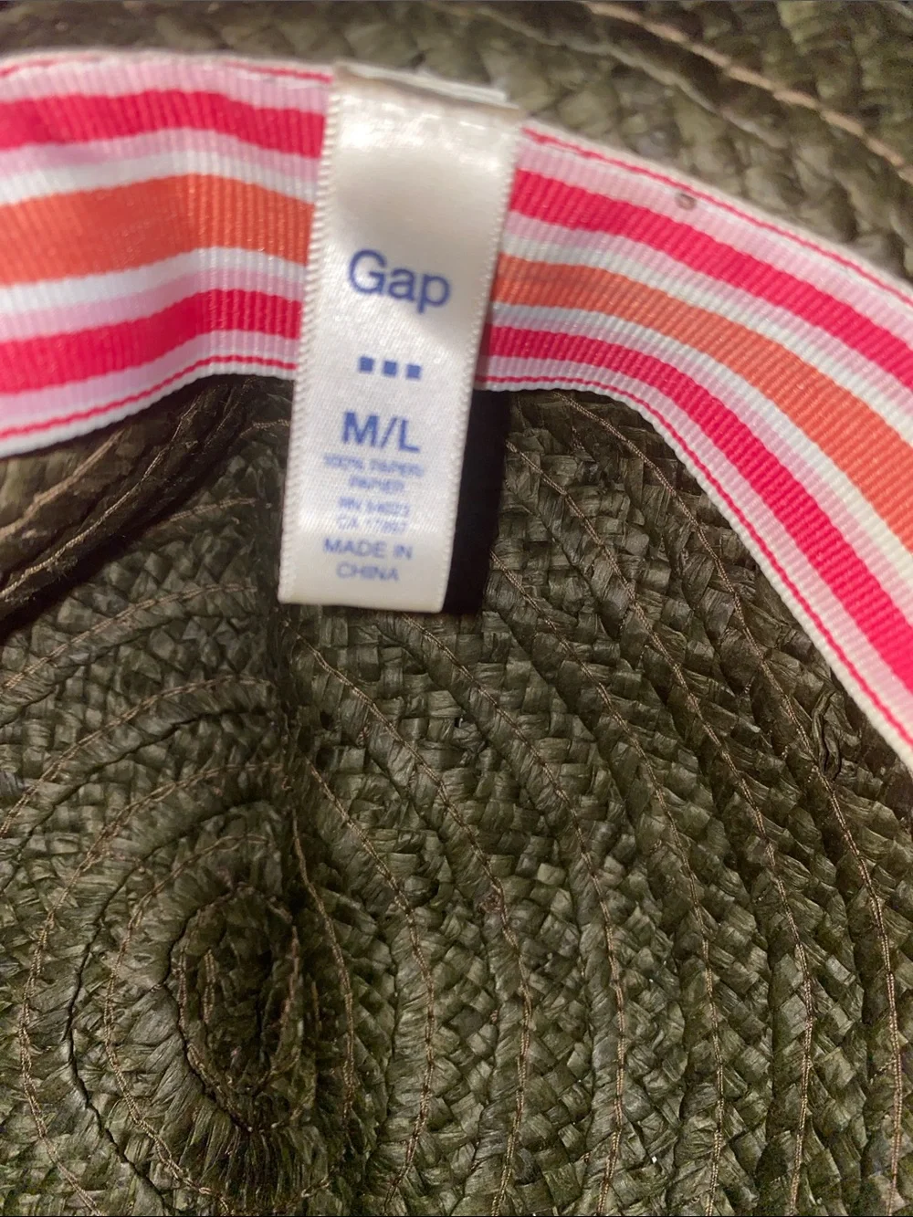 GAP neutral straw