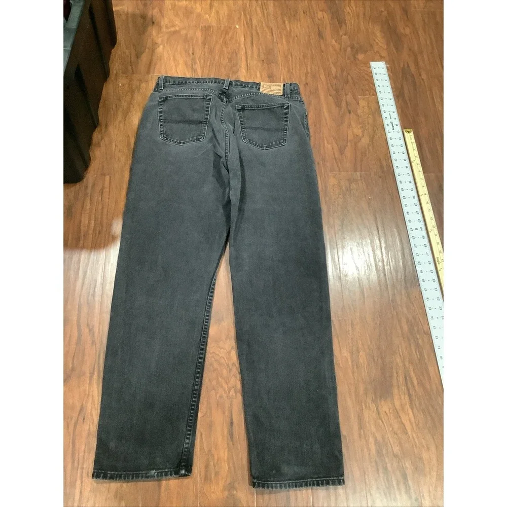 Polo Ralph Lauren Mens Blue Jeans 36x34 Relaxed Loose Fit Denim Vintage 90s