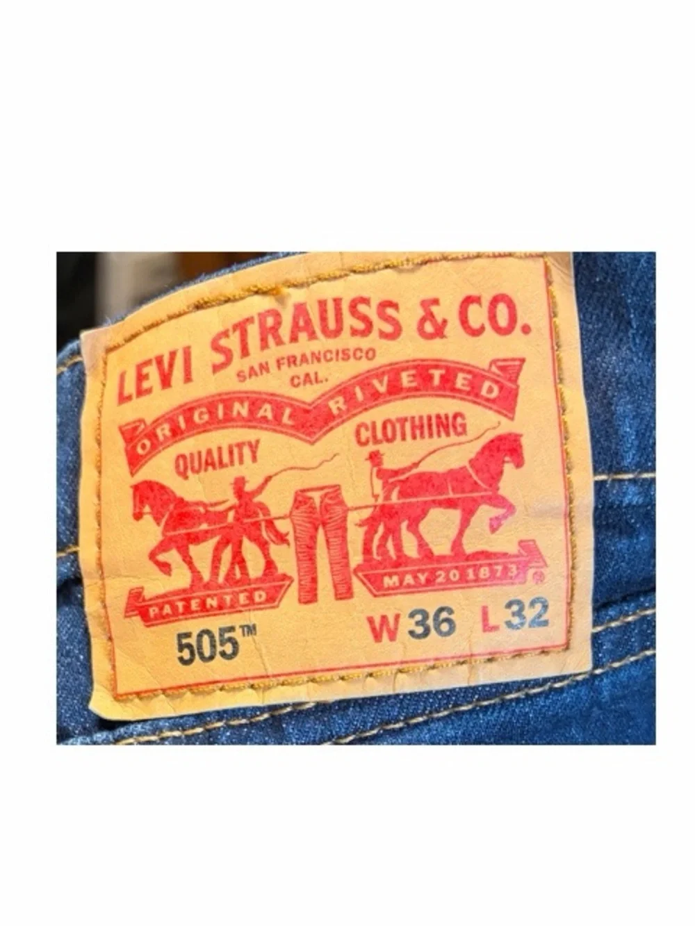 Levis dark wash