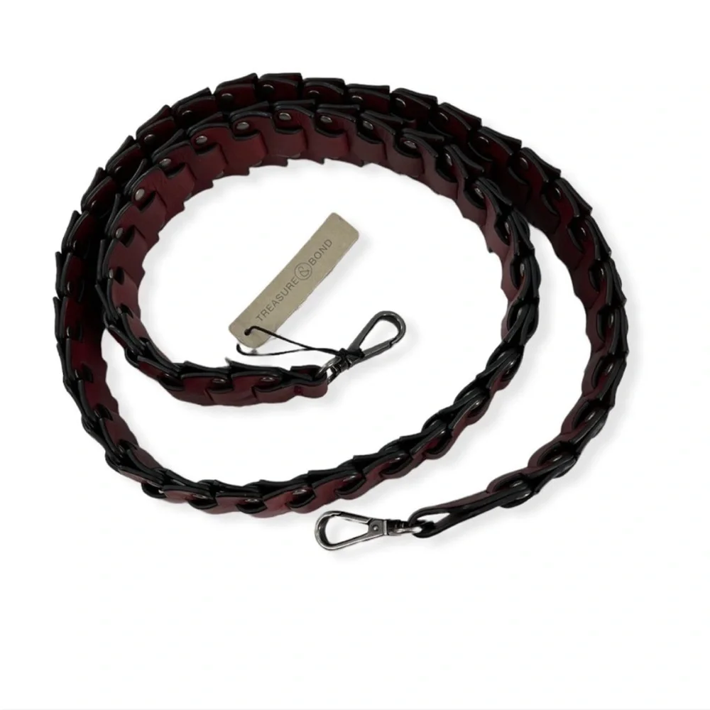 Treasure & Bond leather link