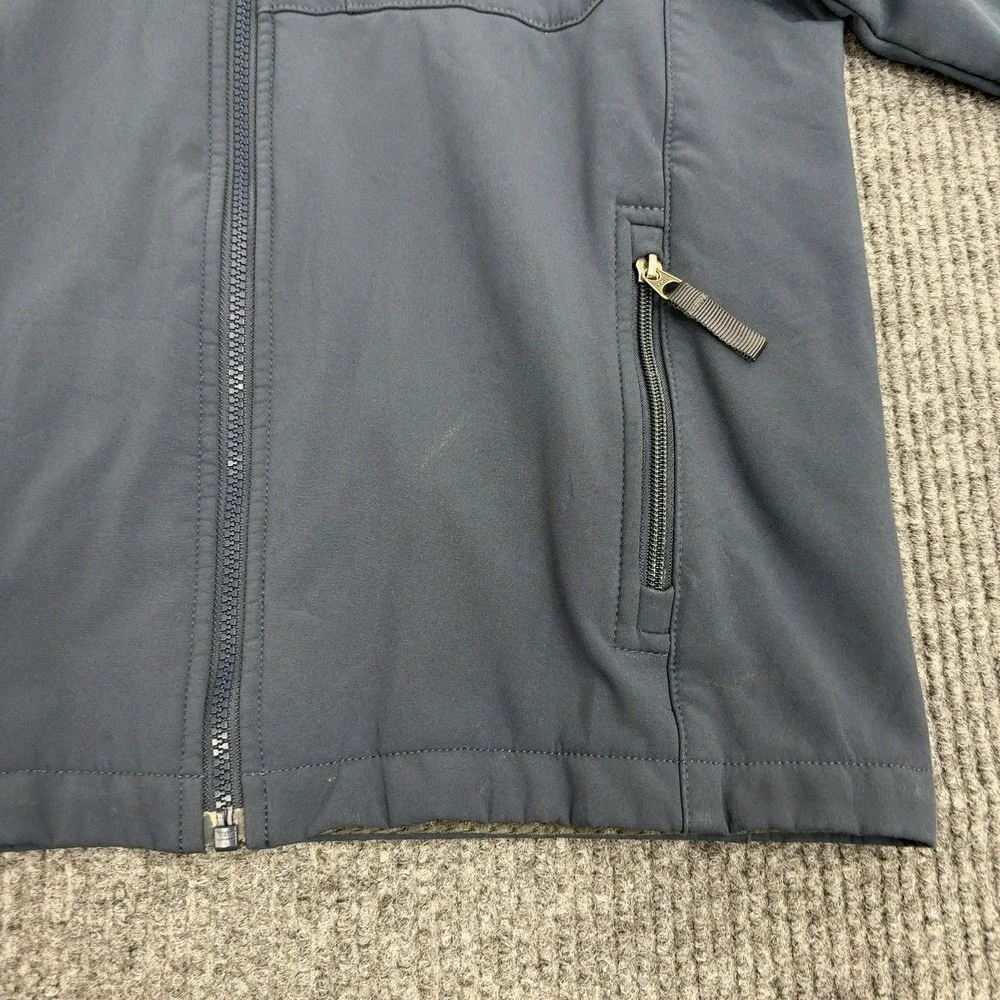 The North Face Jacket Boys L Blue Softshell Apex Fleece Lined Gorpcore‎ Outdoor