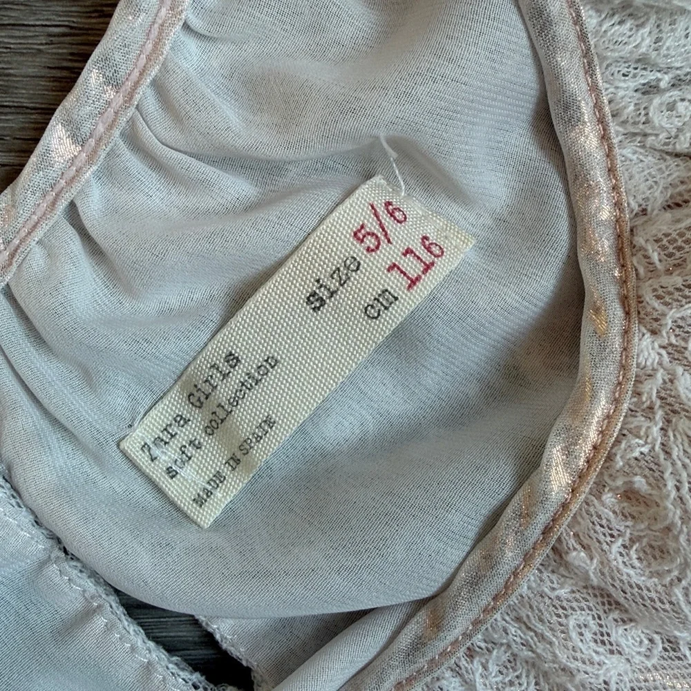 Zara girls paisley