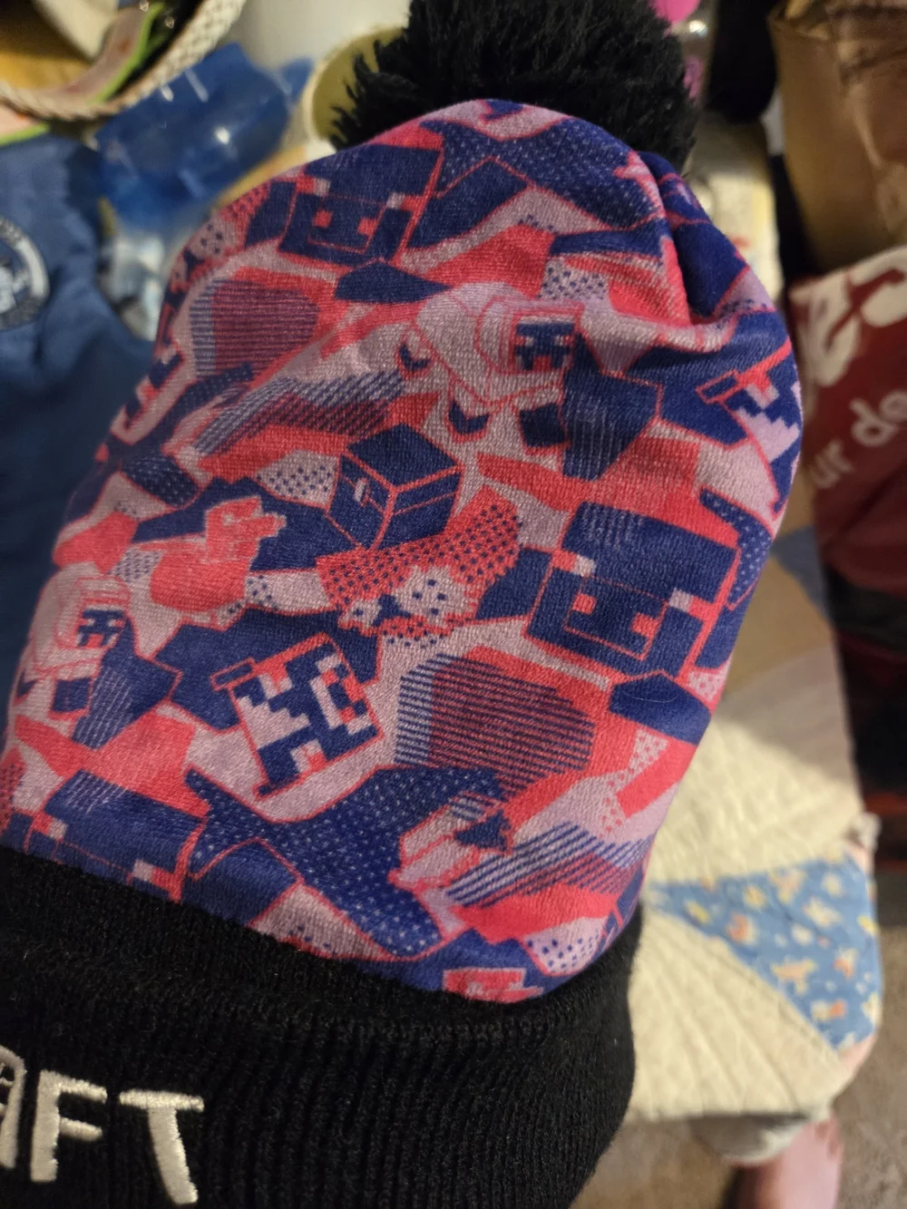 Minecraft official knit