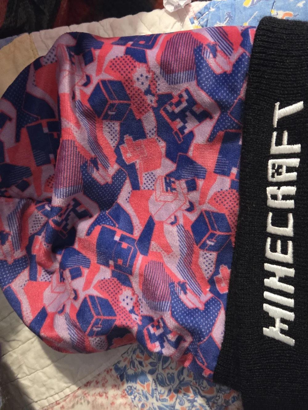 Minecraft official knit