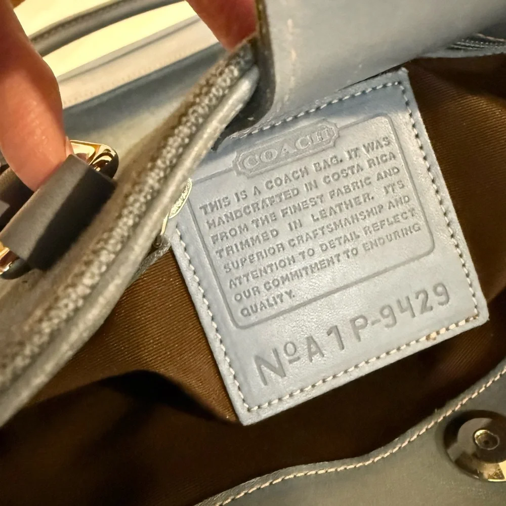 Coach excellent vintage