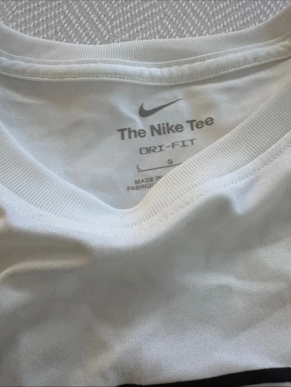 Nike white short
