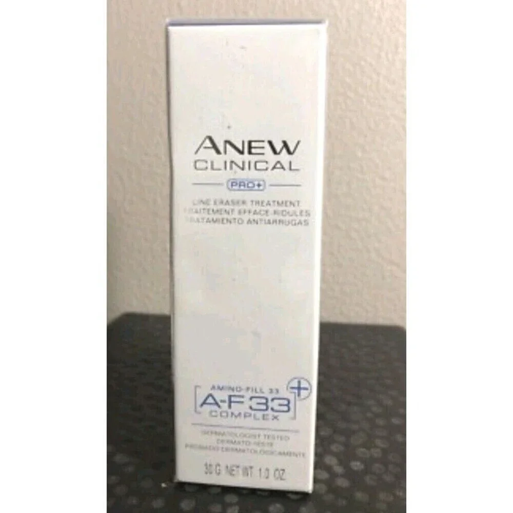 Avon Anew Clinical Pro+ Line Eraser Treatment A-F33 Complex 1.0 Oz New Sealed