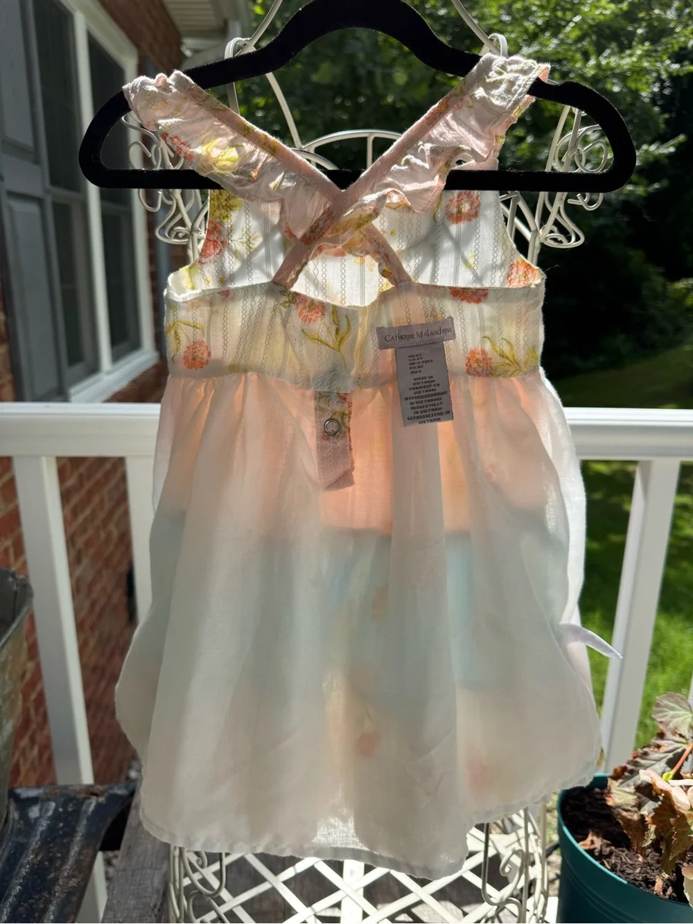 Catherine Malandrino lightweight tiered