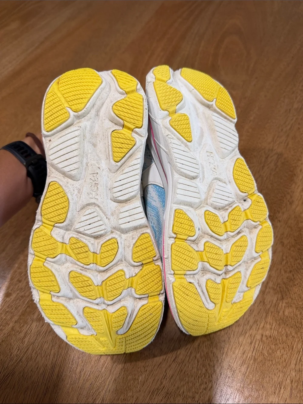 Hoka breathable knit