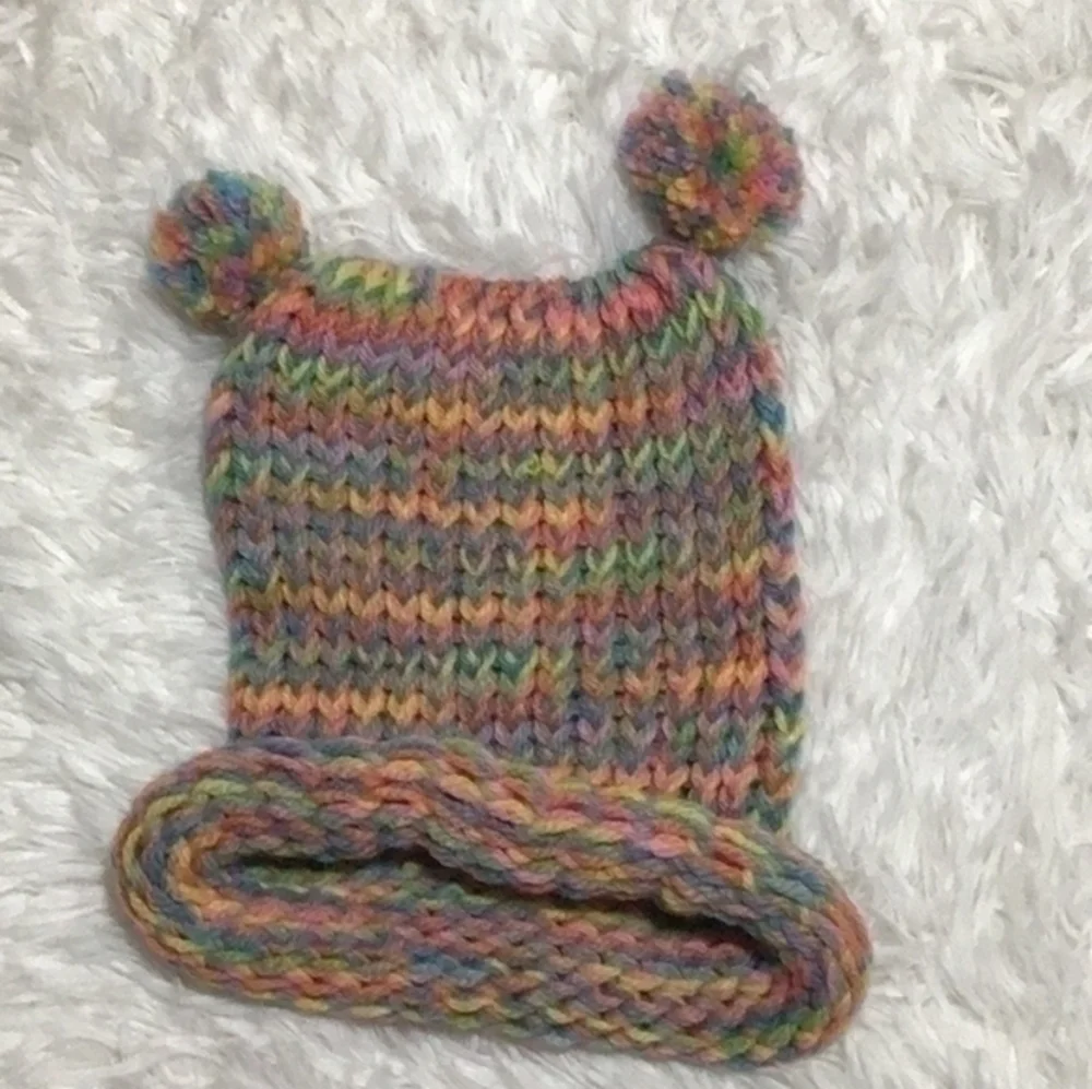 N/A multicolor knit
