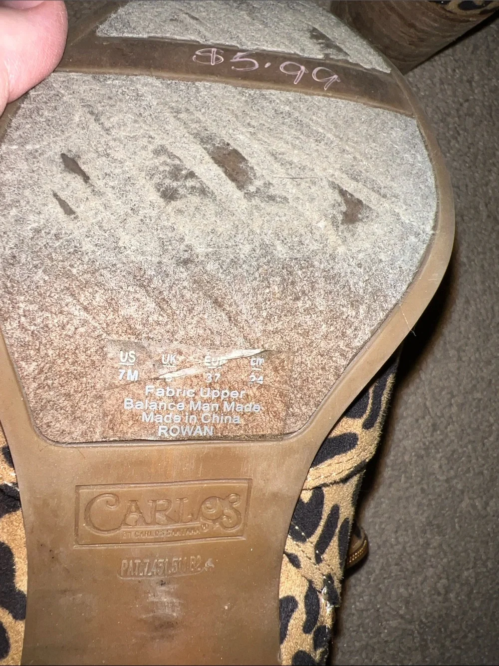 Carlos Santana bold leopard