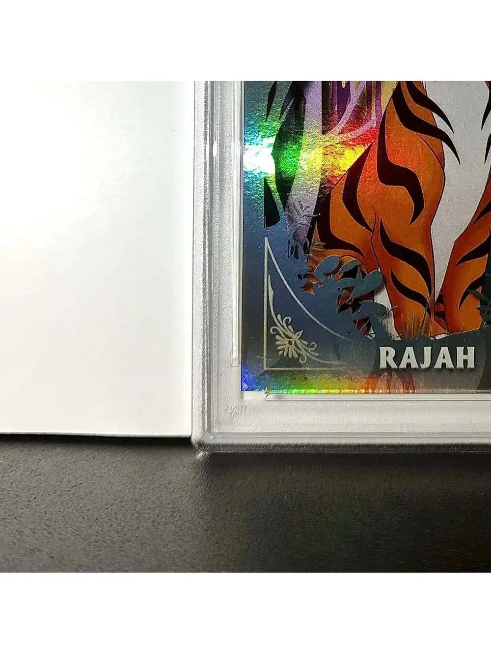 Rajah 2025 Topps Disney #FF-12 Furry Friends Card Aladdin PSA 9