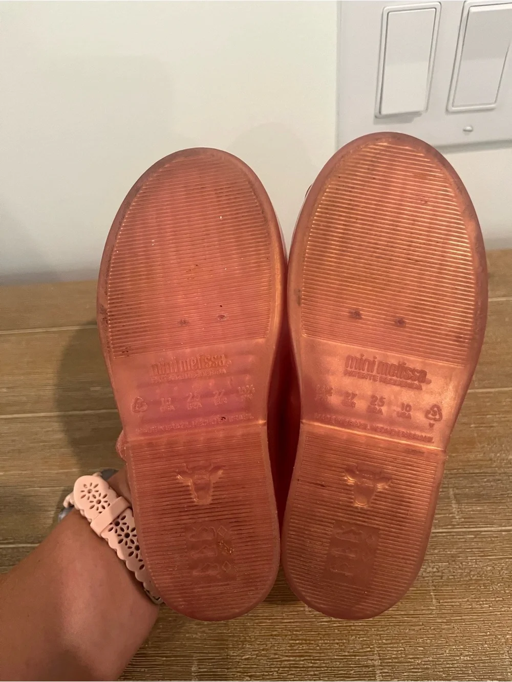 Mini Melissa cute metallic