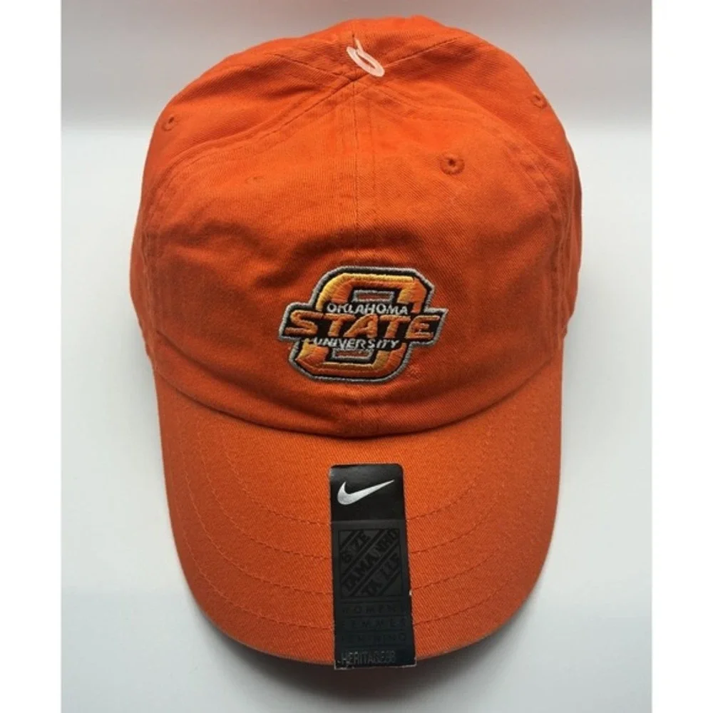 Nike Oklahoma State Baseball Hat  Heritage 86 Orange OSU‎ Trucker Cap Hat New
