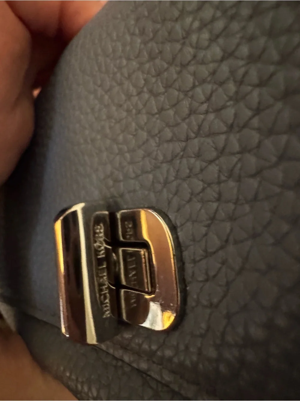 Michael Kors smooth leather
