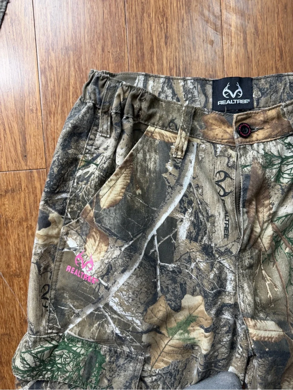 Realtree embroidered bottom pants