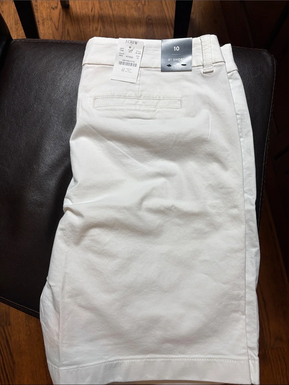 J. Crew clean welt back