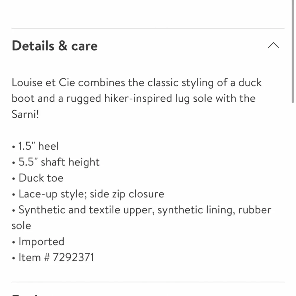 LOUISE ET CIE Sarni Duck Boot