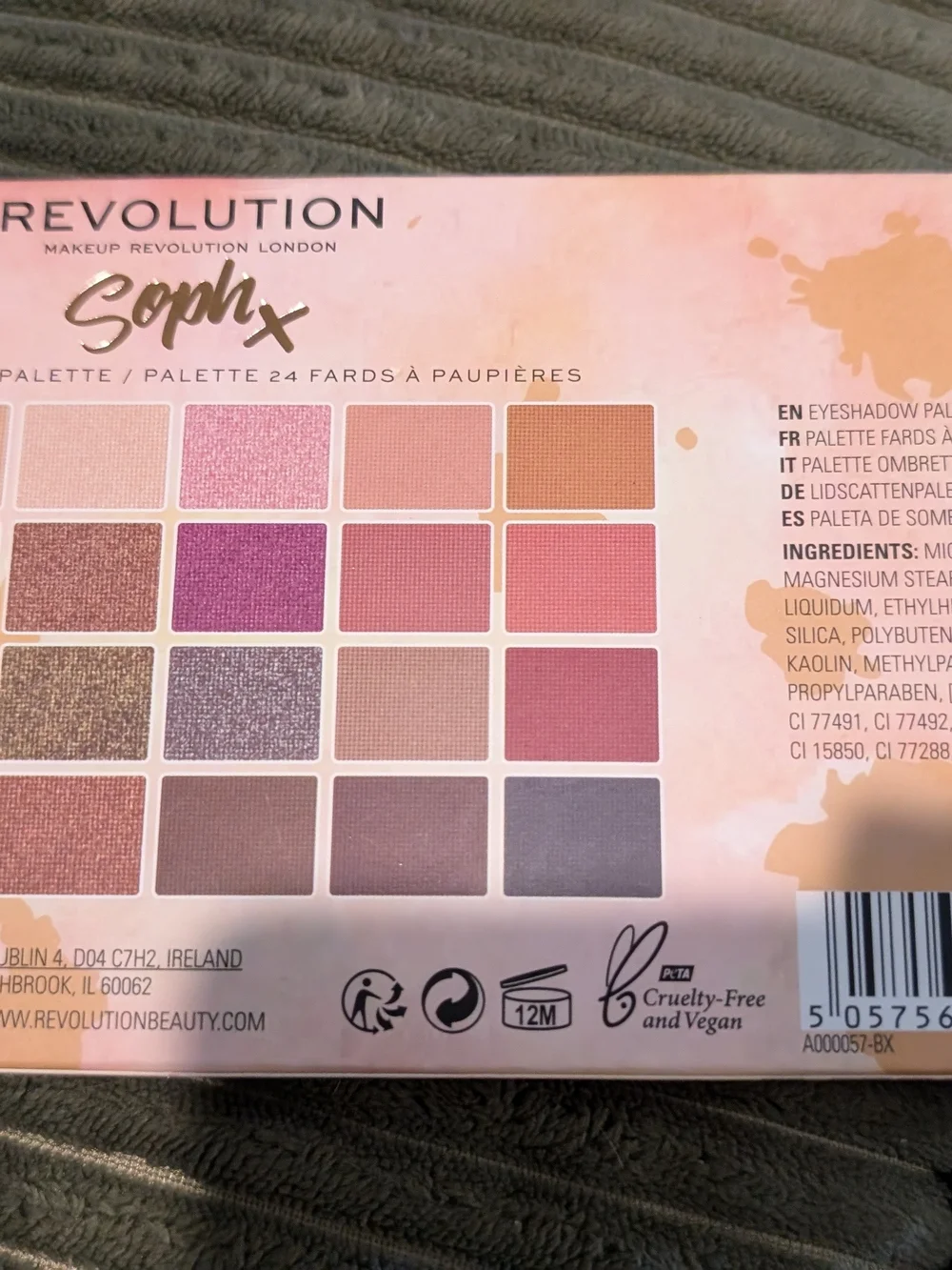 Revolution soph eyeshadow