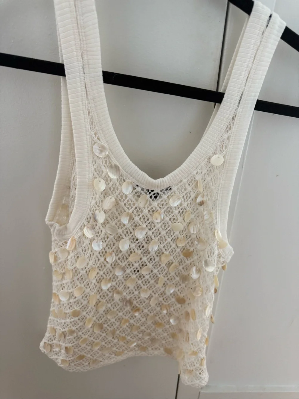 J. Crew sleeveless cream
