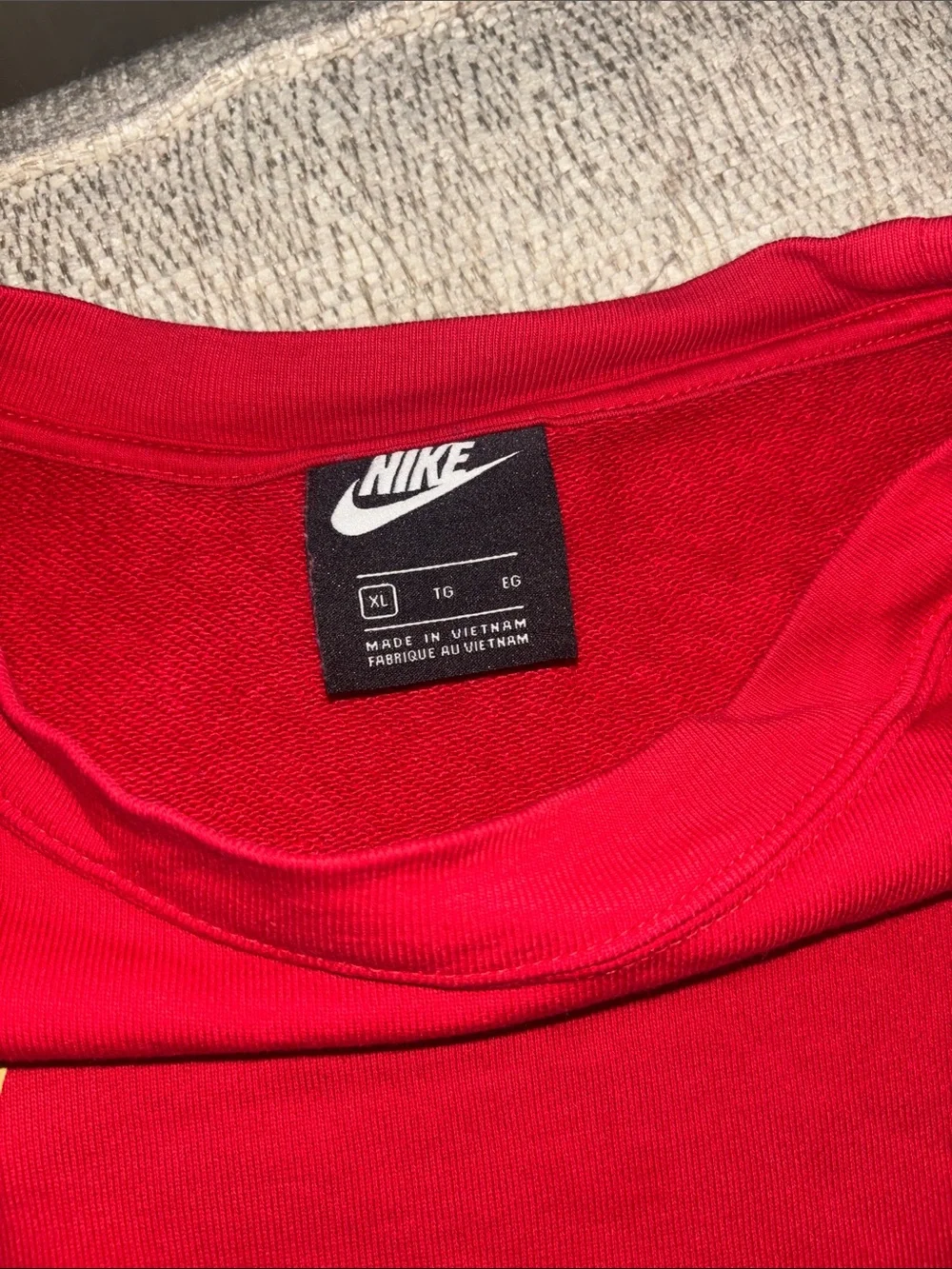 Nike vibrant red