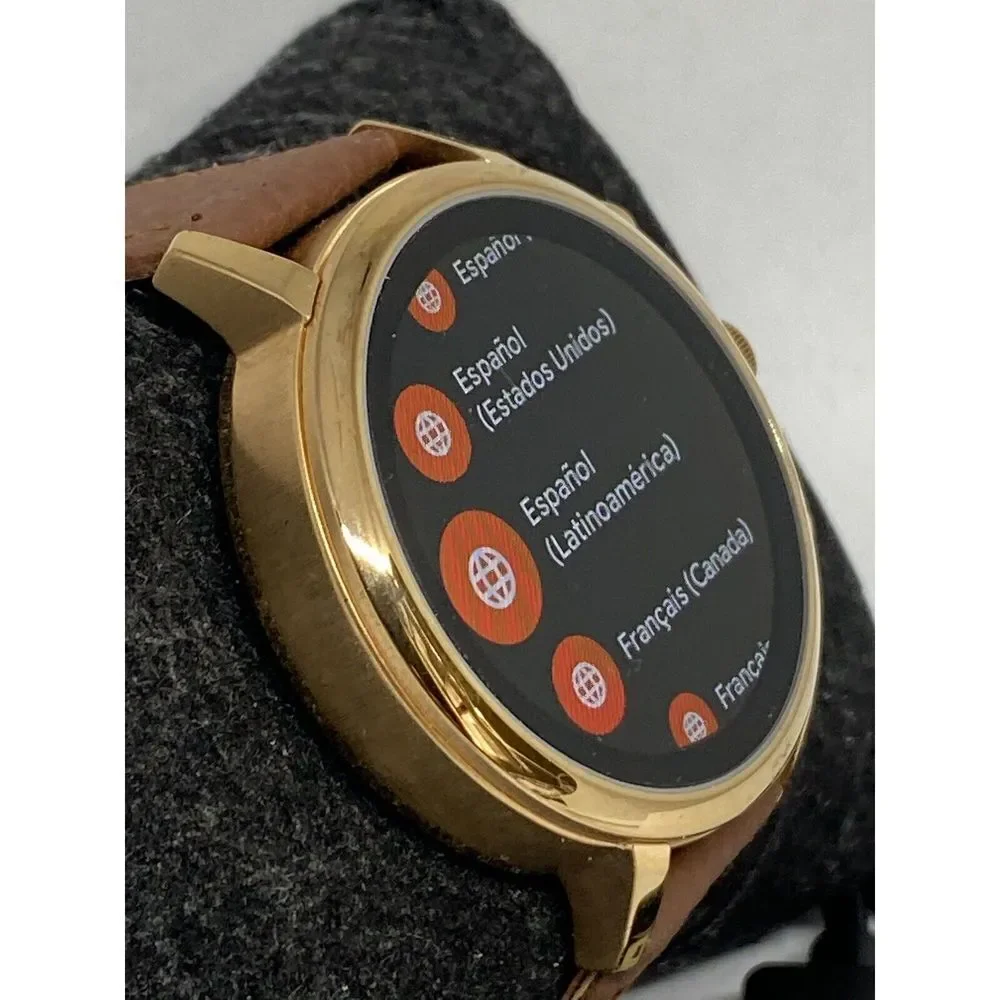Fossil Gen 4 Authentic Digital Dial Smart Watch Custom Band FTW6018 LT278