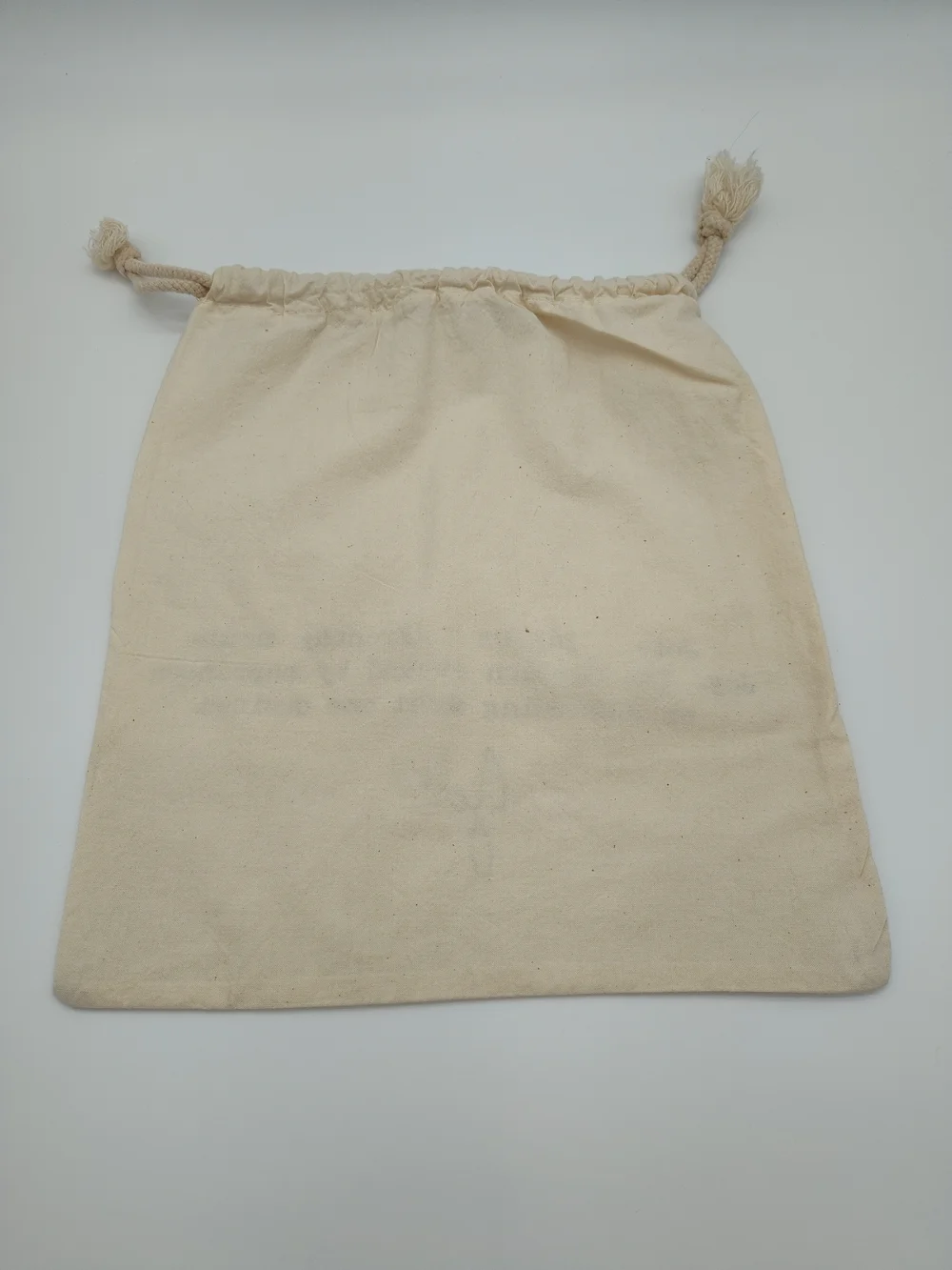 JOIE Juh-Wa French Definition Drawstring Dust Bag Cotton Canvas Pouch 12x11 EUC