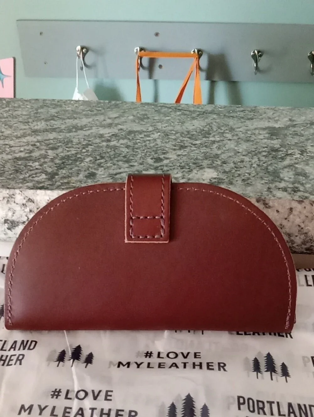 Portland Leather quesadilla wallet