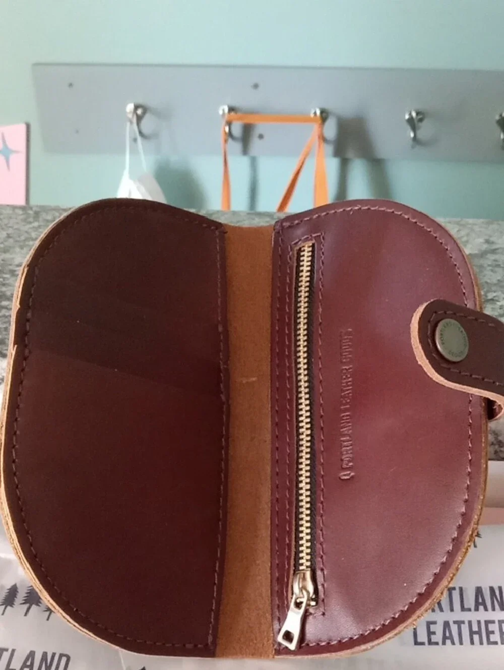 Portland Leather quesadilla wallet