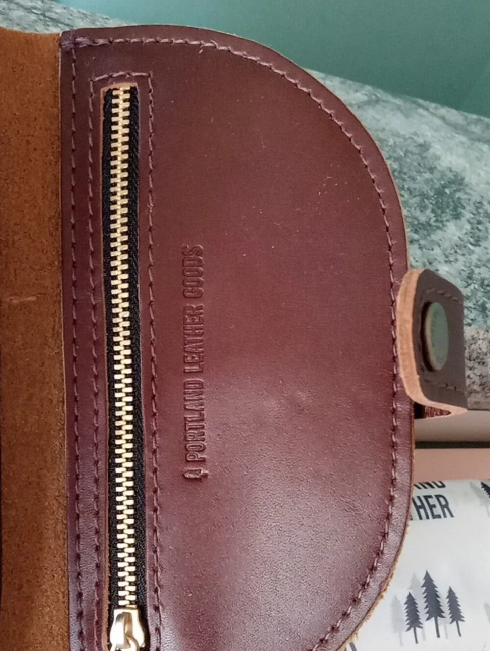 Portland Leather quesadilla wallet