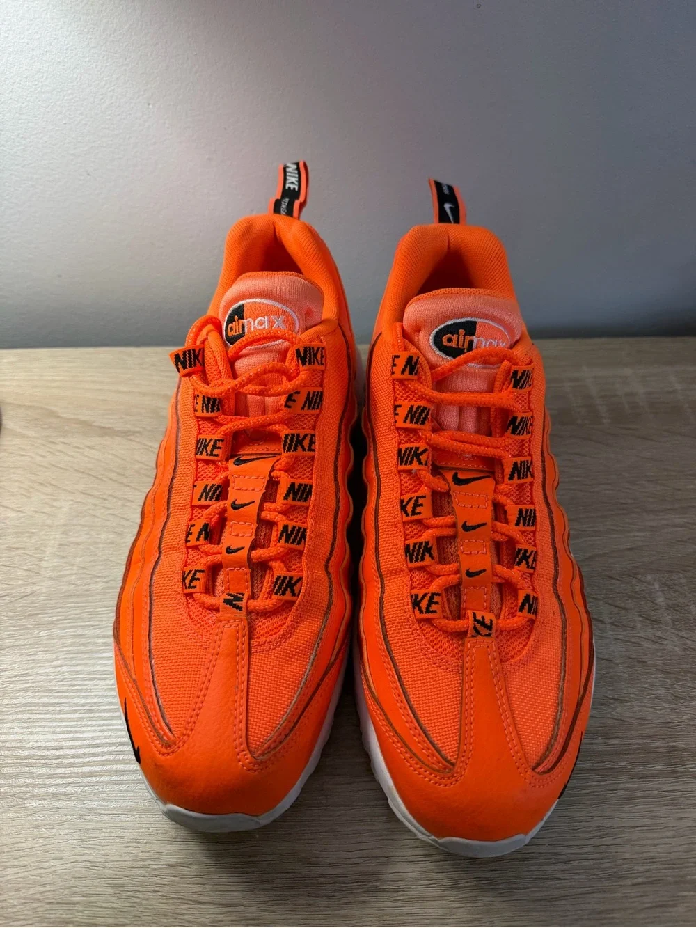 Nike vibrant orange