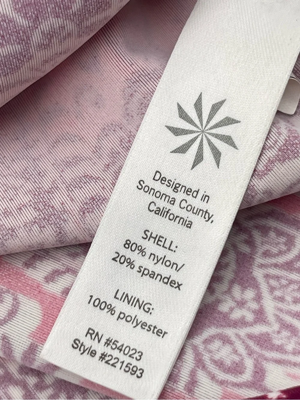 Athleta printed shorebreak