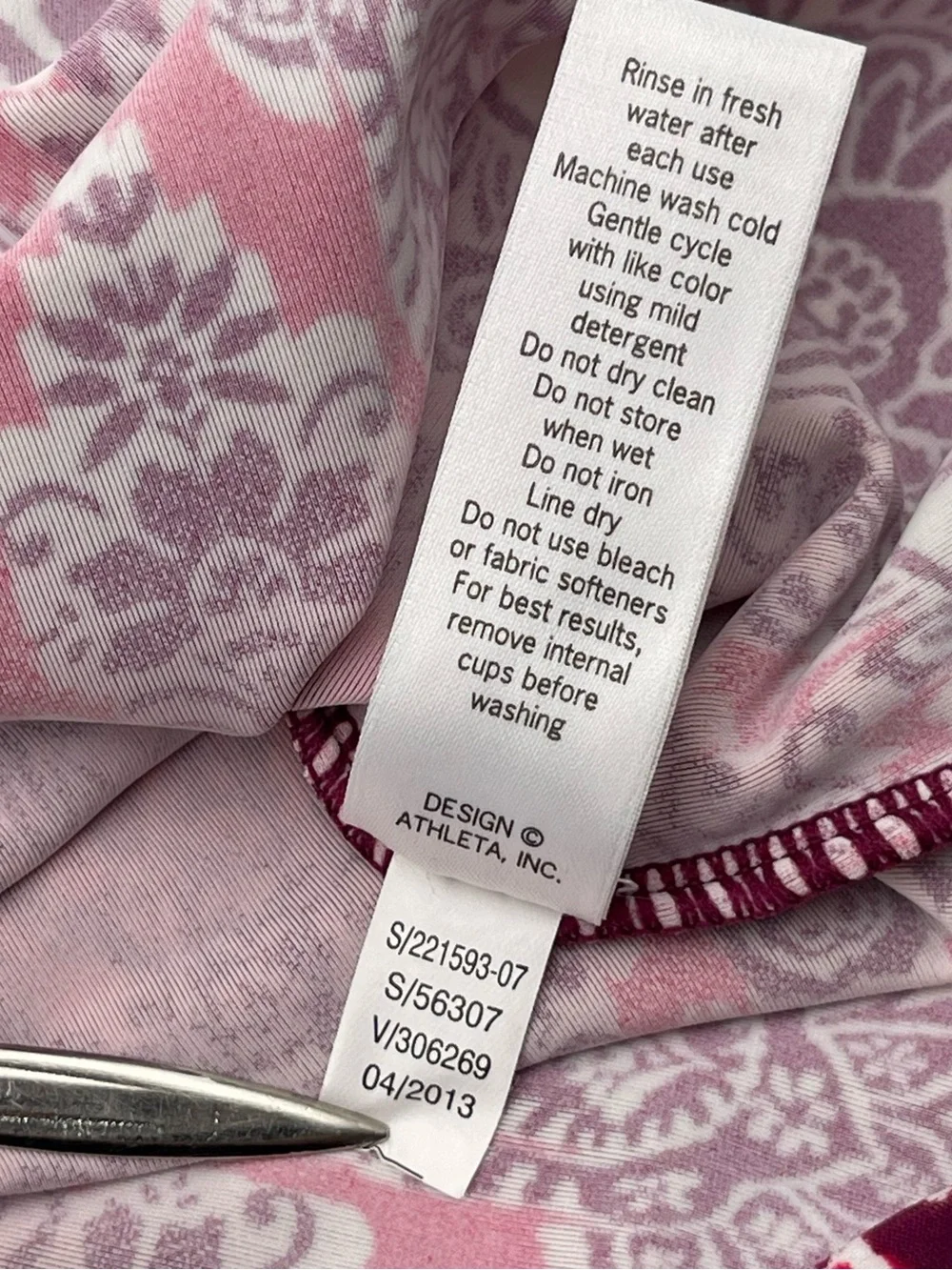 Athleta printed shorebreak