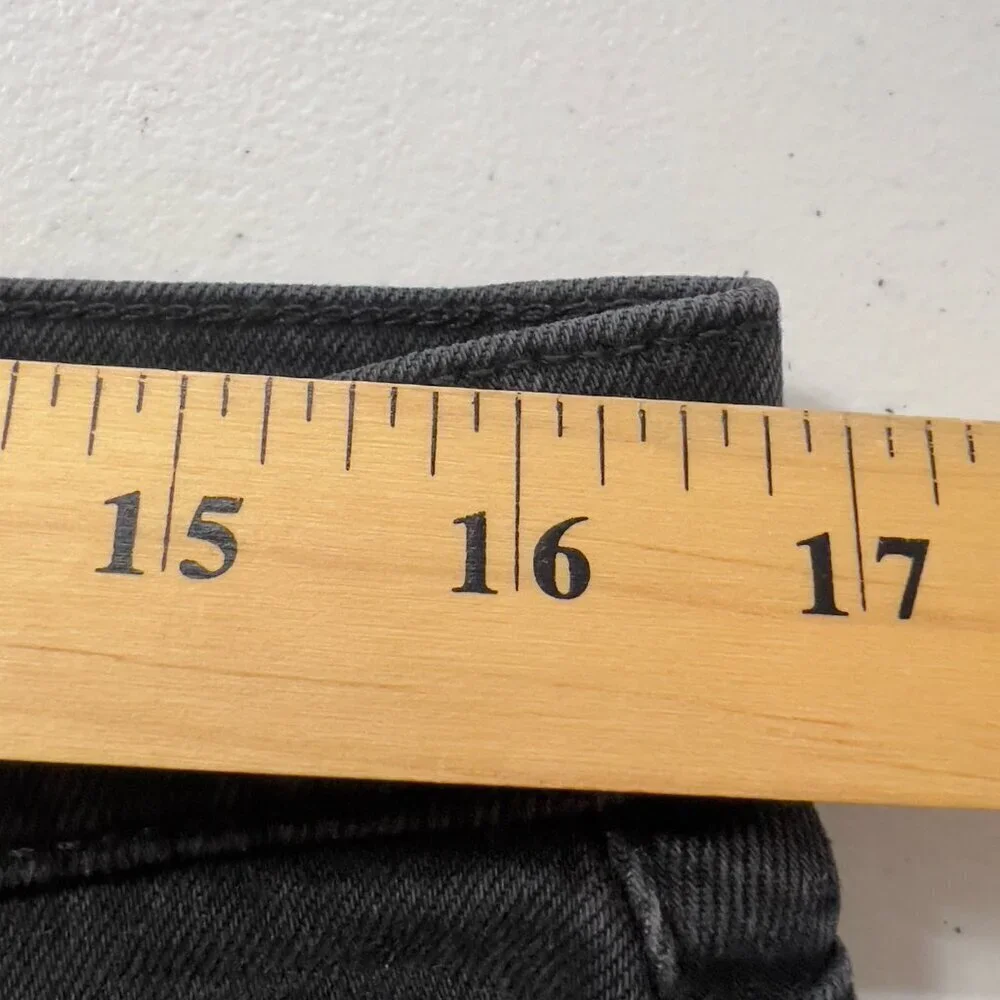 Hudson Jeans Los Angeles Elly Taper Black Denim Jeans Men’s Size 32