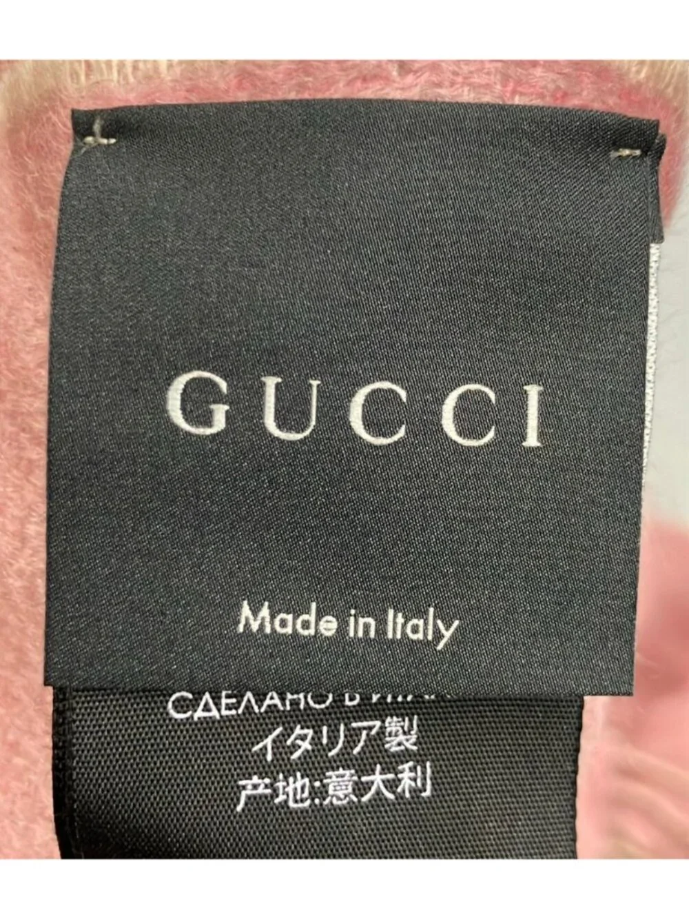 Gucci scarf cashmere