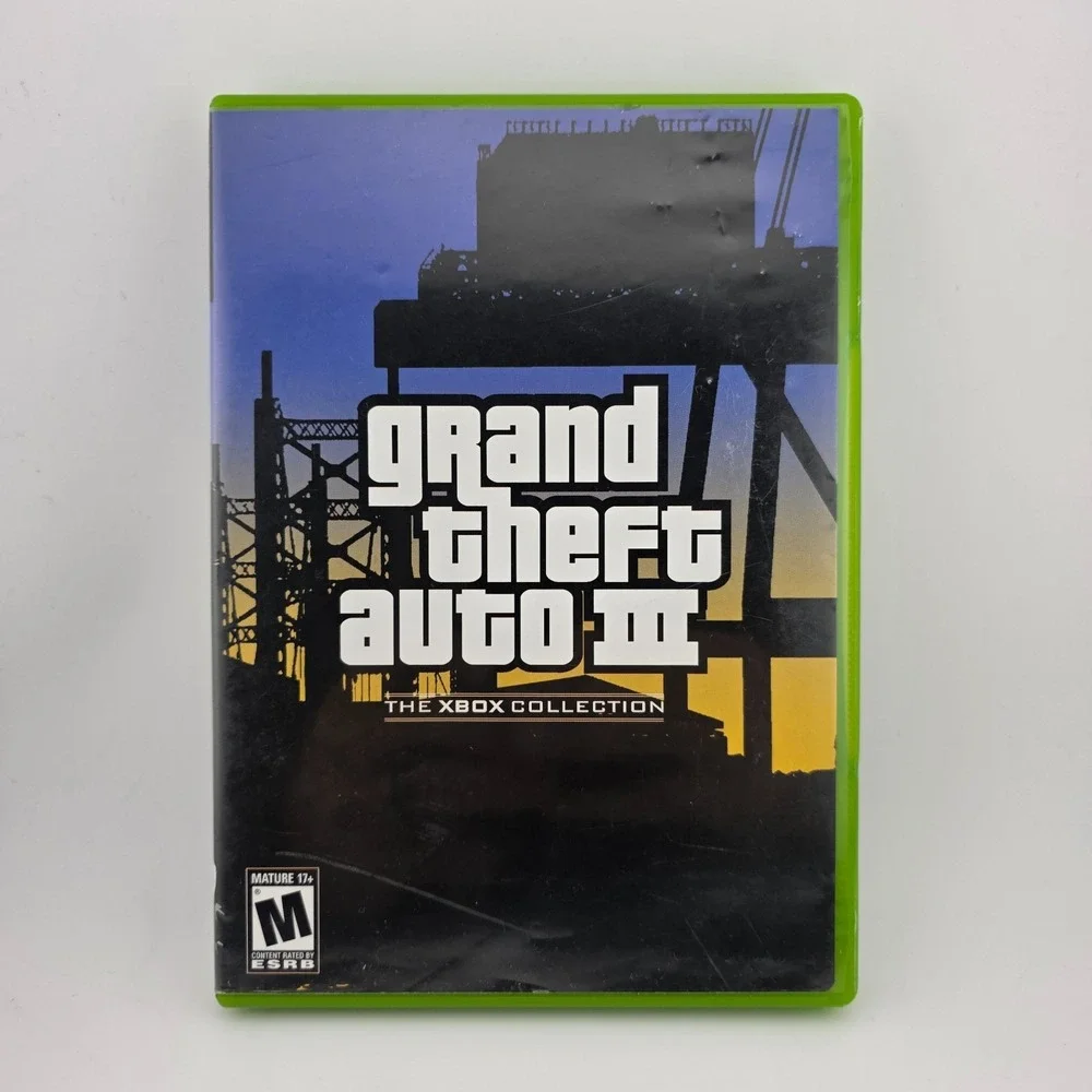 Grand Theft Auto‎ III Xbox Collection Rockstar 2001 2003 Pre-Owned Fair