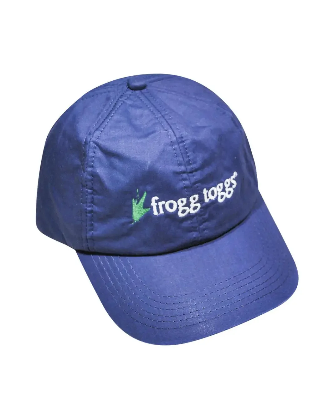 Vintage Frogg Toggs Rain Blue Strap Hat Cap