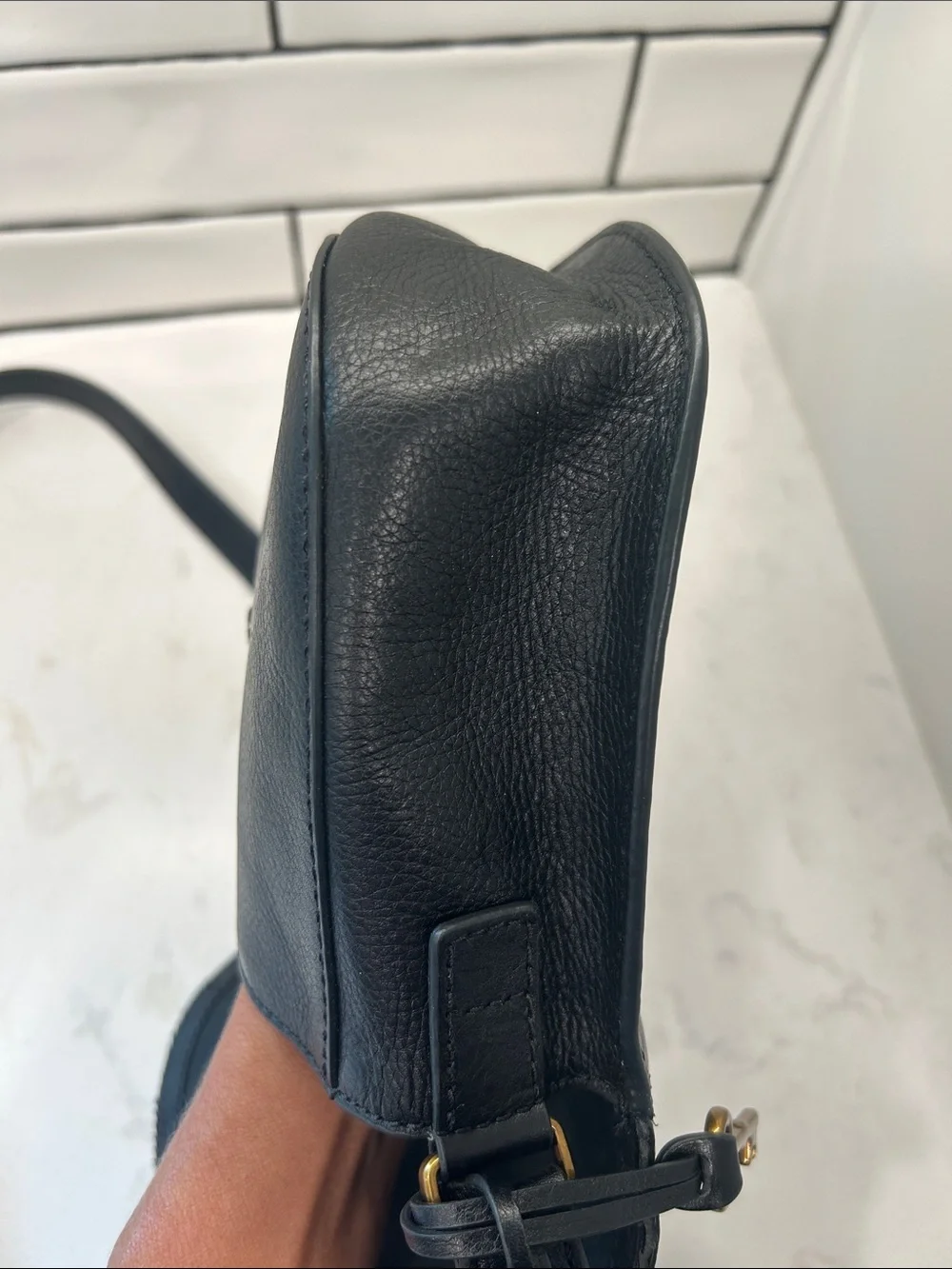 Fossil emi leather