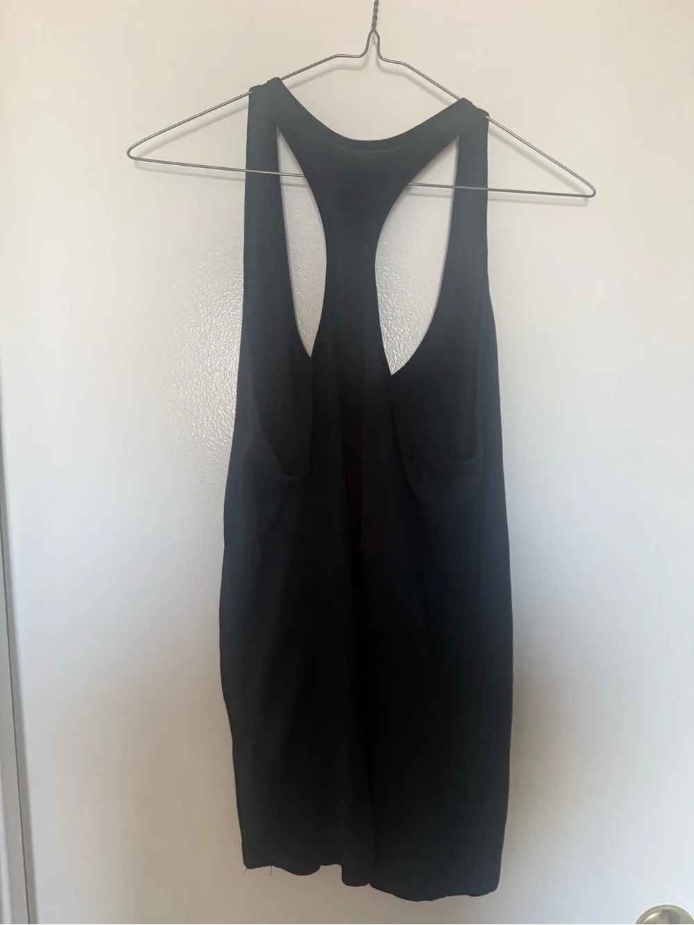 Nike Dri-FIT Black Loose Fit Racerback Tank Size Medium