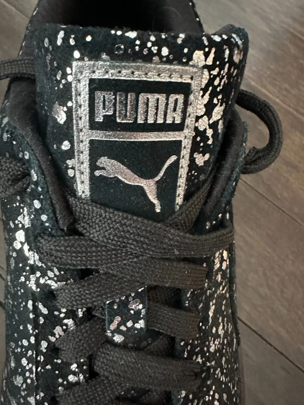 Puma suede metallic