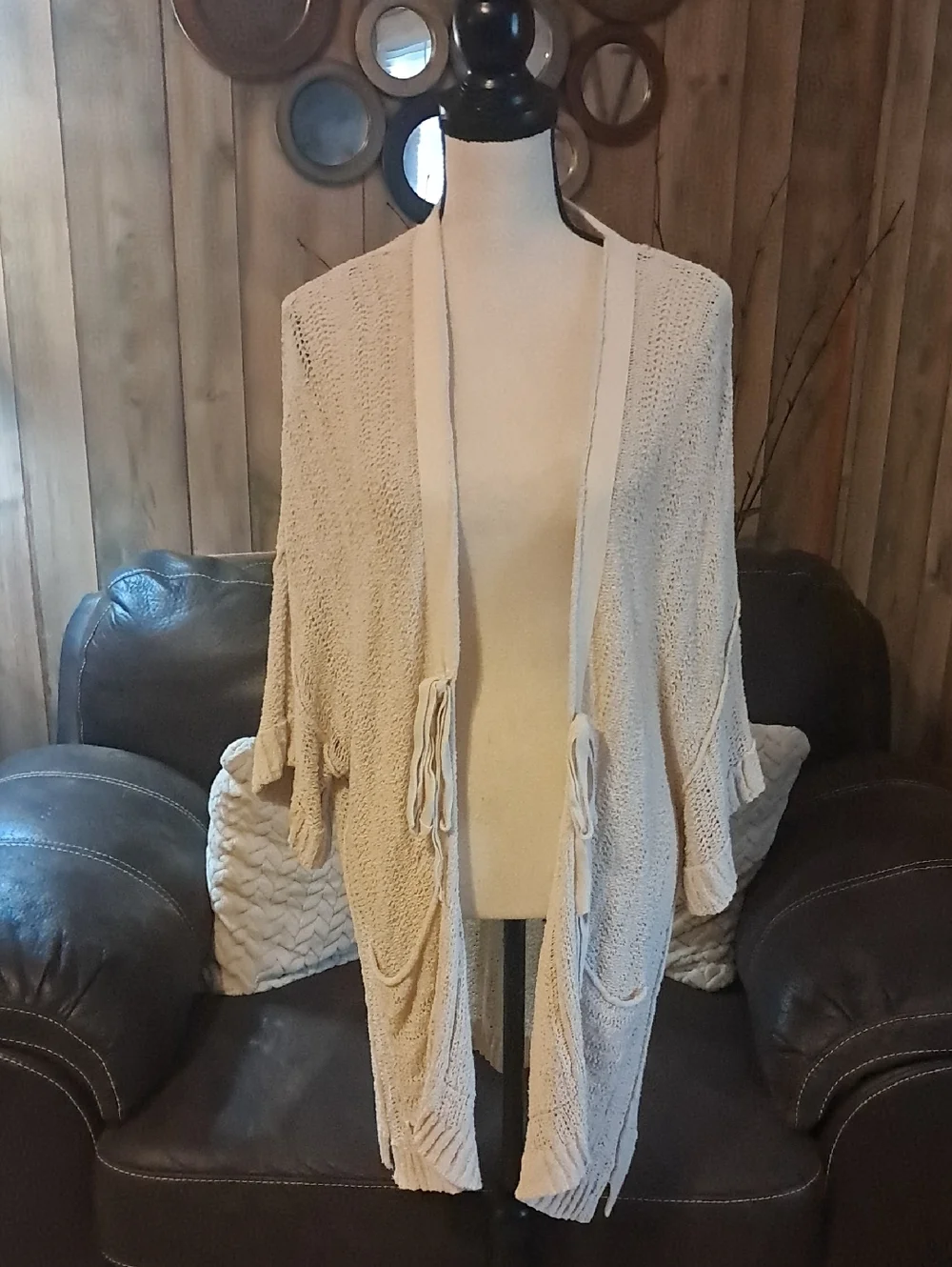 Free People lightweight beige